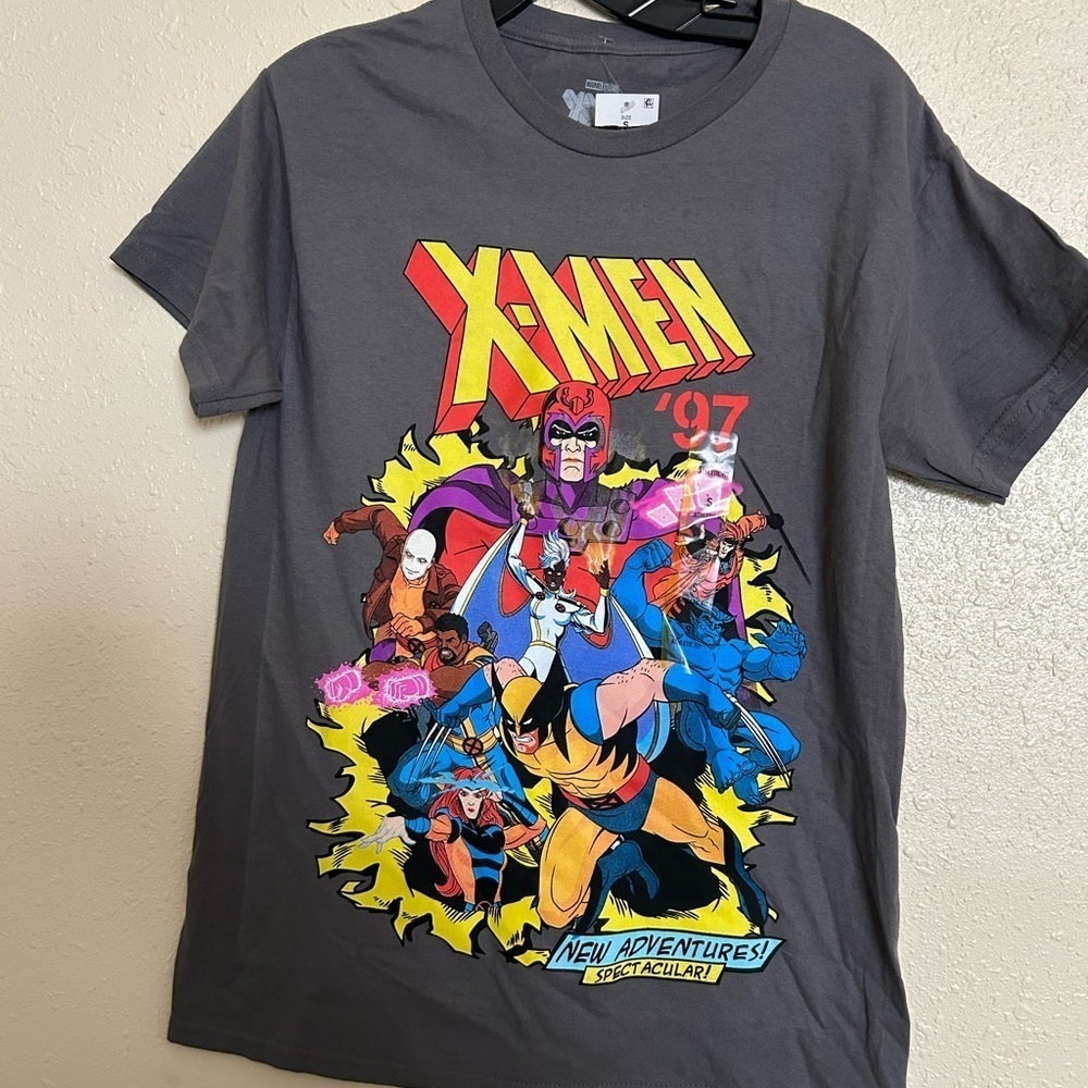 Marvel X-Men '97 Gray Short Sleeve Tee